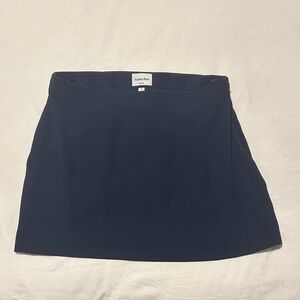Sunday Best Aritzia Navy Blue Women's Skirt Size 2